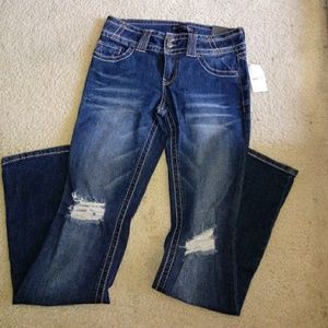 ✅Rue 21 Mid Rise, Slim Boot 5/6 reg NWT